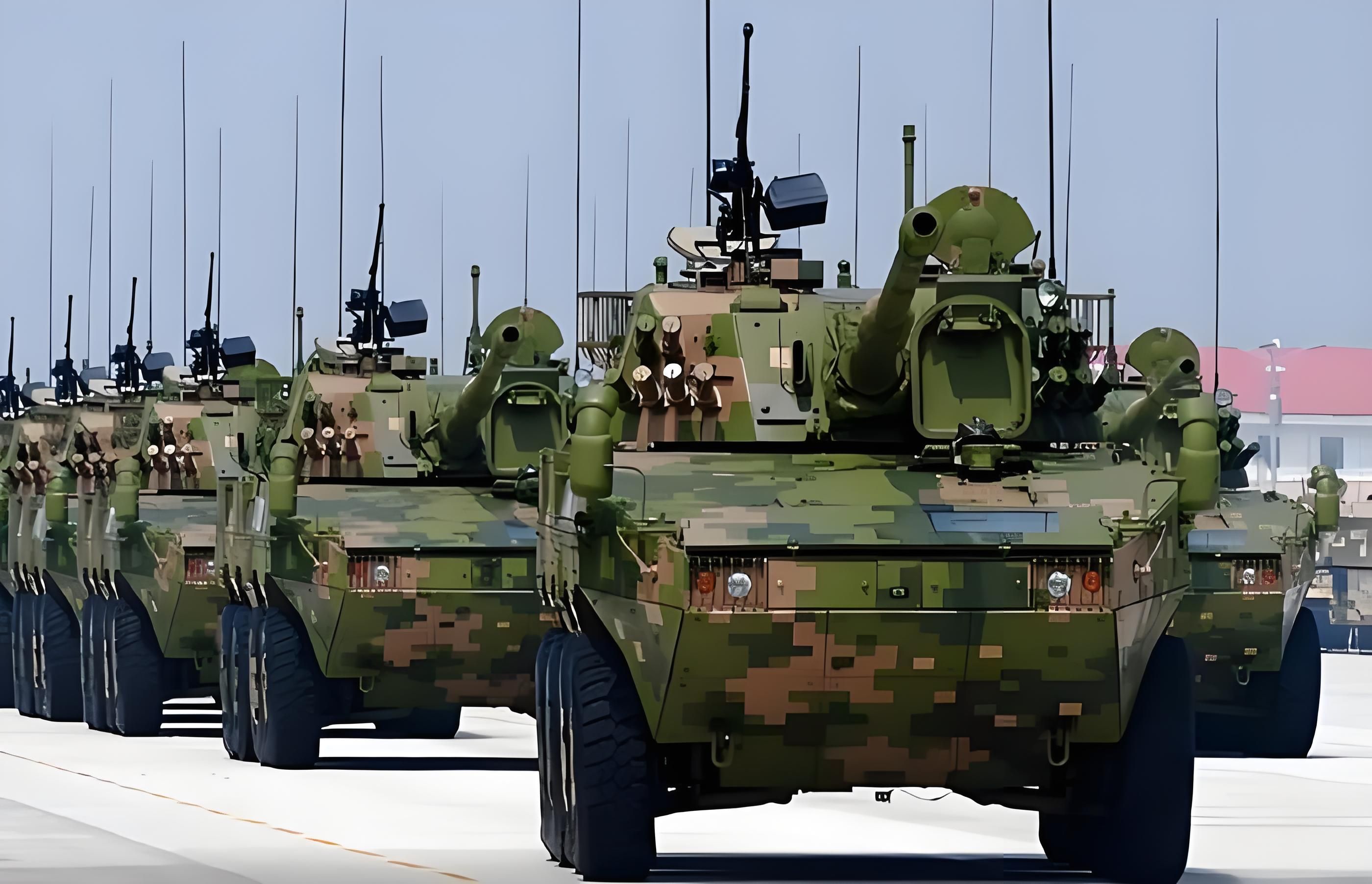 中国最先进装甲车盘点 VN系列外贸战车全解析
