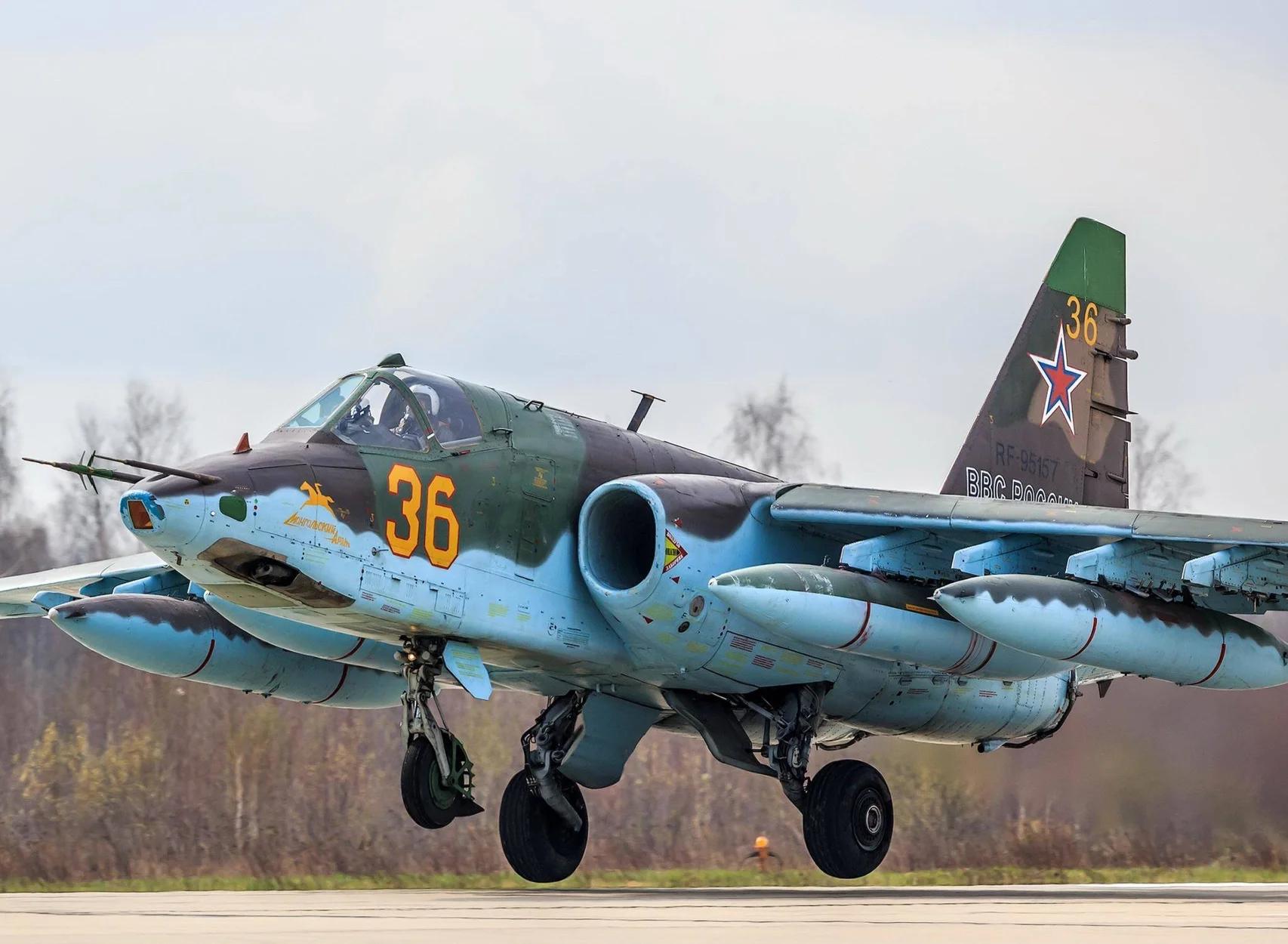 历史四大强攻击机之首 苏25为何能称霸战场