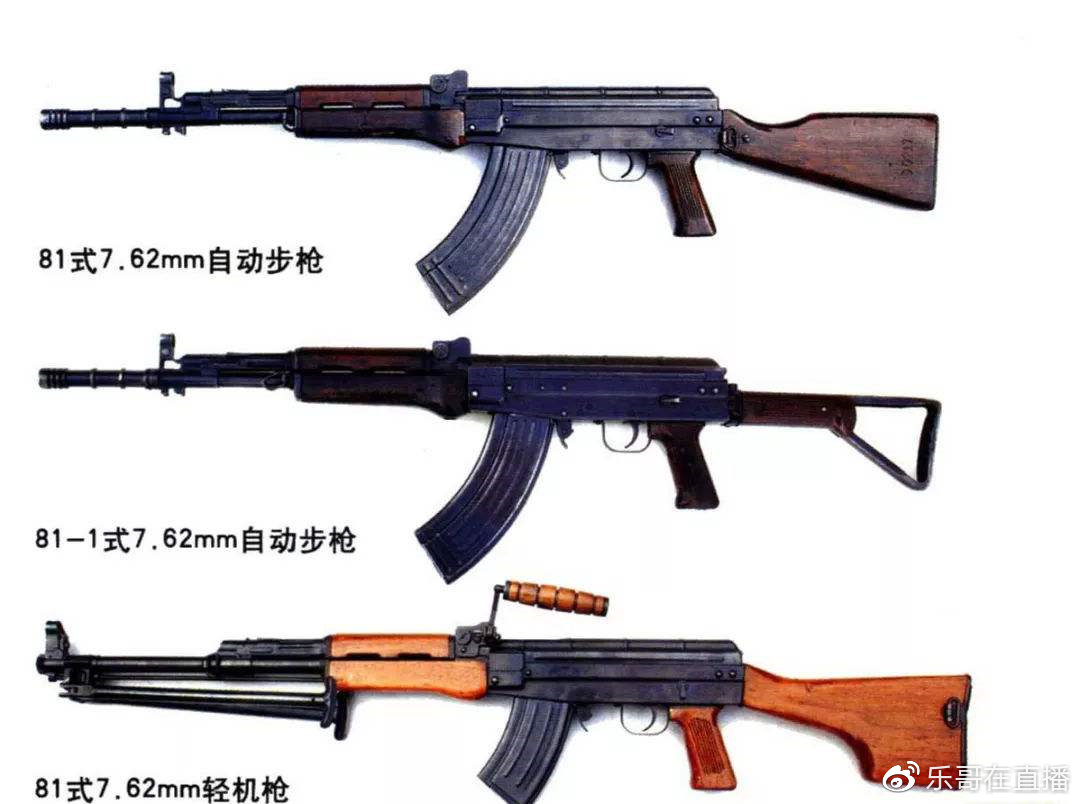 1981式7.62毫米班用枪族：中国步枪的仿制与研...
