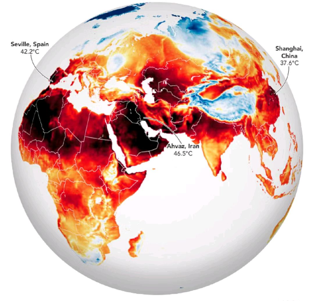 北极圈罕见高温到底是怎么回事？为什么会这么热？