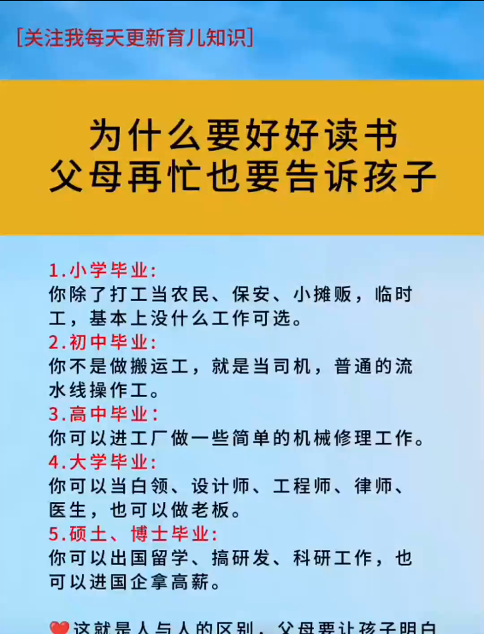 为什么要让孩子知道,努力学习是一种责任?...
