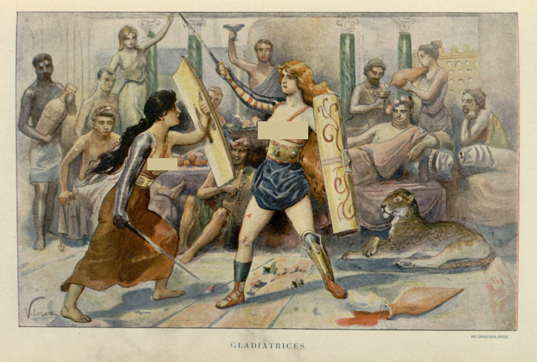 古罗马女角斗士存在吗 她们为何能上场搏杀