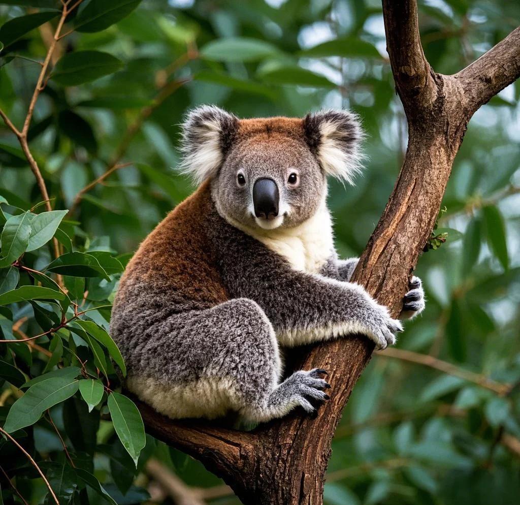 树袋熊可爱生活习性 考拉和树懒区别在哪