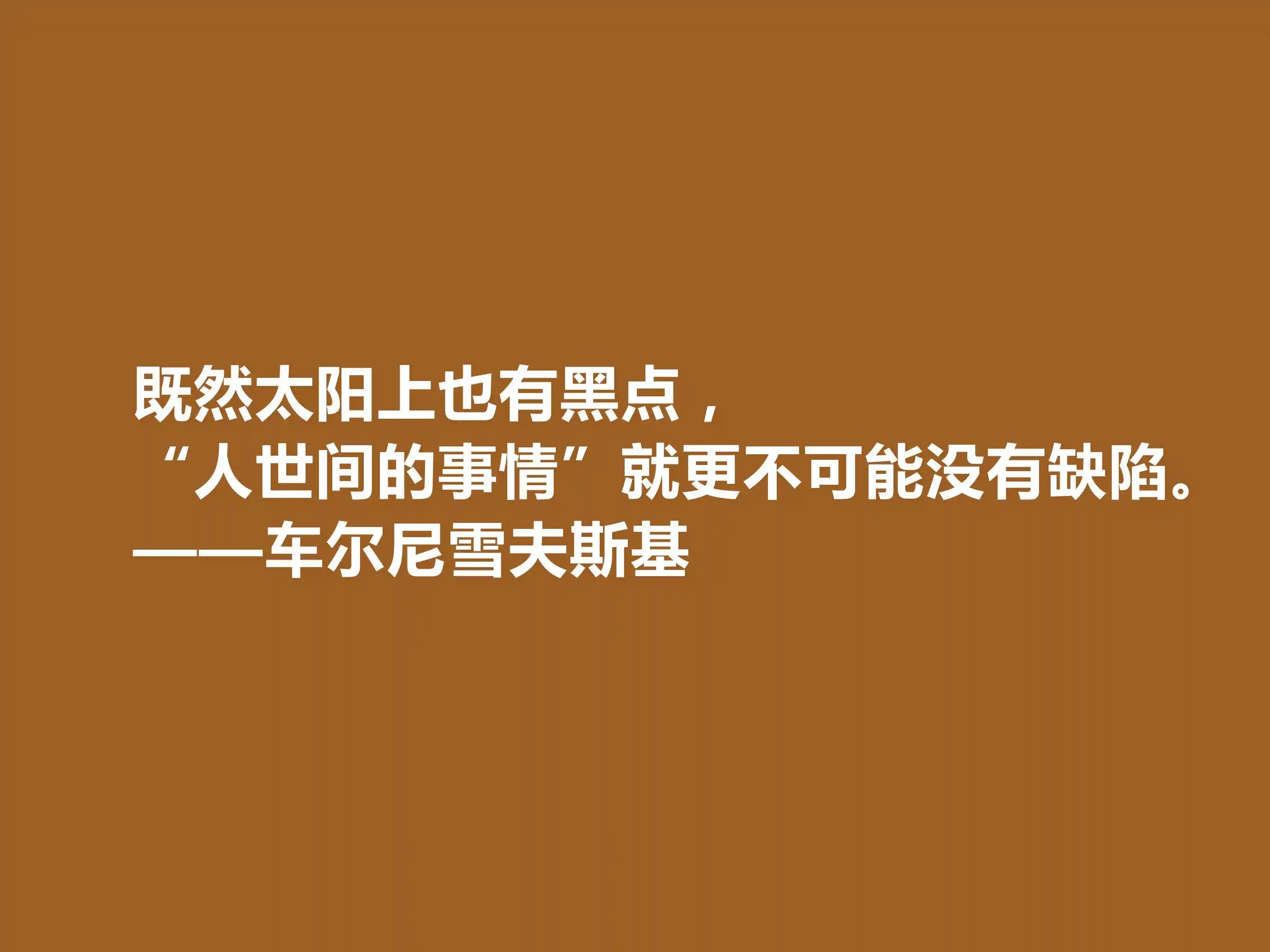 车尼尔雪夫斯基名言 动漫经典语录与人生智慧