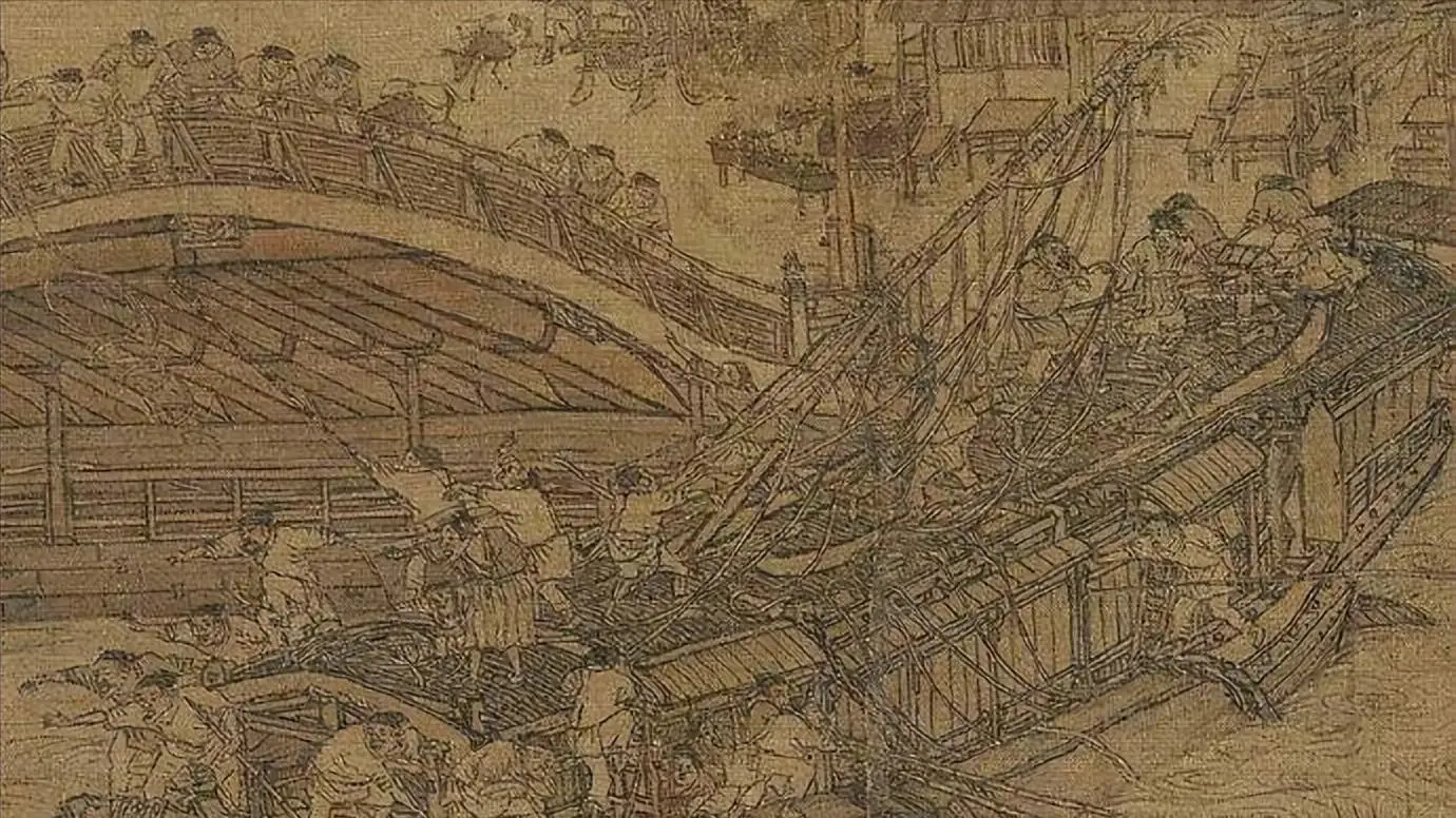 清明上河图放大后恐怖景象 树下乘凉男子叫人脸红