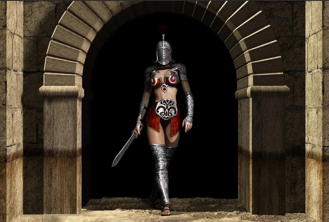 当女人走上角斗场