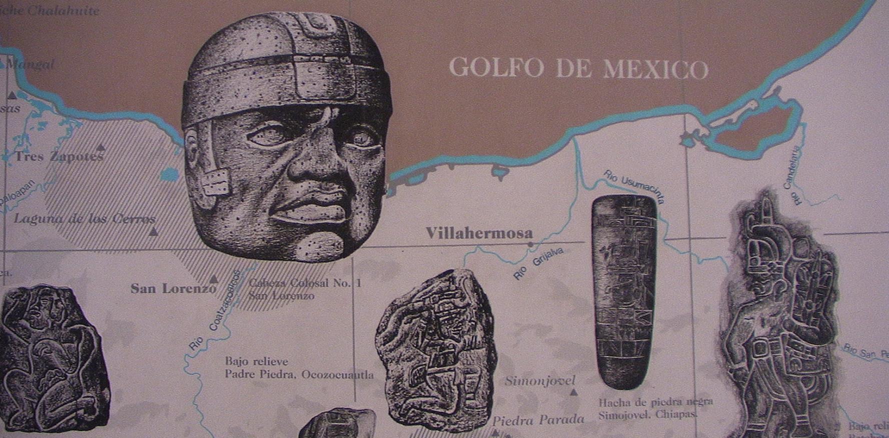 奥尔梅克文明商朝起源 中美洲玉器文化关联